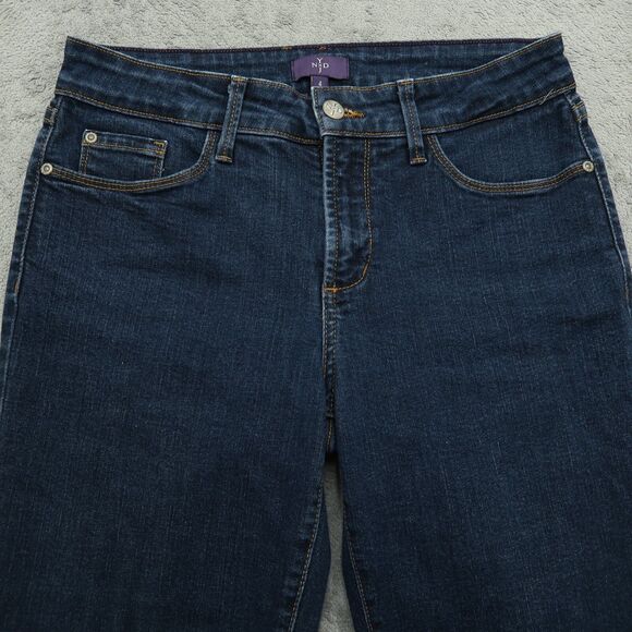 Not Your Daughters Jeans NYDJ Women's Size 4 Blue Mid-Rise Legging 30" Inseam - Picture 11 of 15